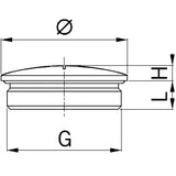 8855.25 | HENSEL | Synthetic Locking Plugs Glands IP 68 With Lamellar Technology