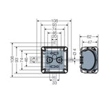 RX 0207 T | HENSEL | Cable Junction Boxes IP 66