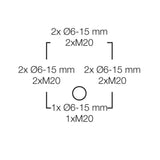 RX 0207 T | HENSEL | Cable Junction Boxes IP 66