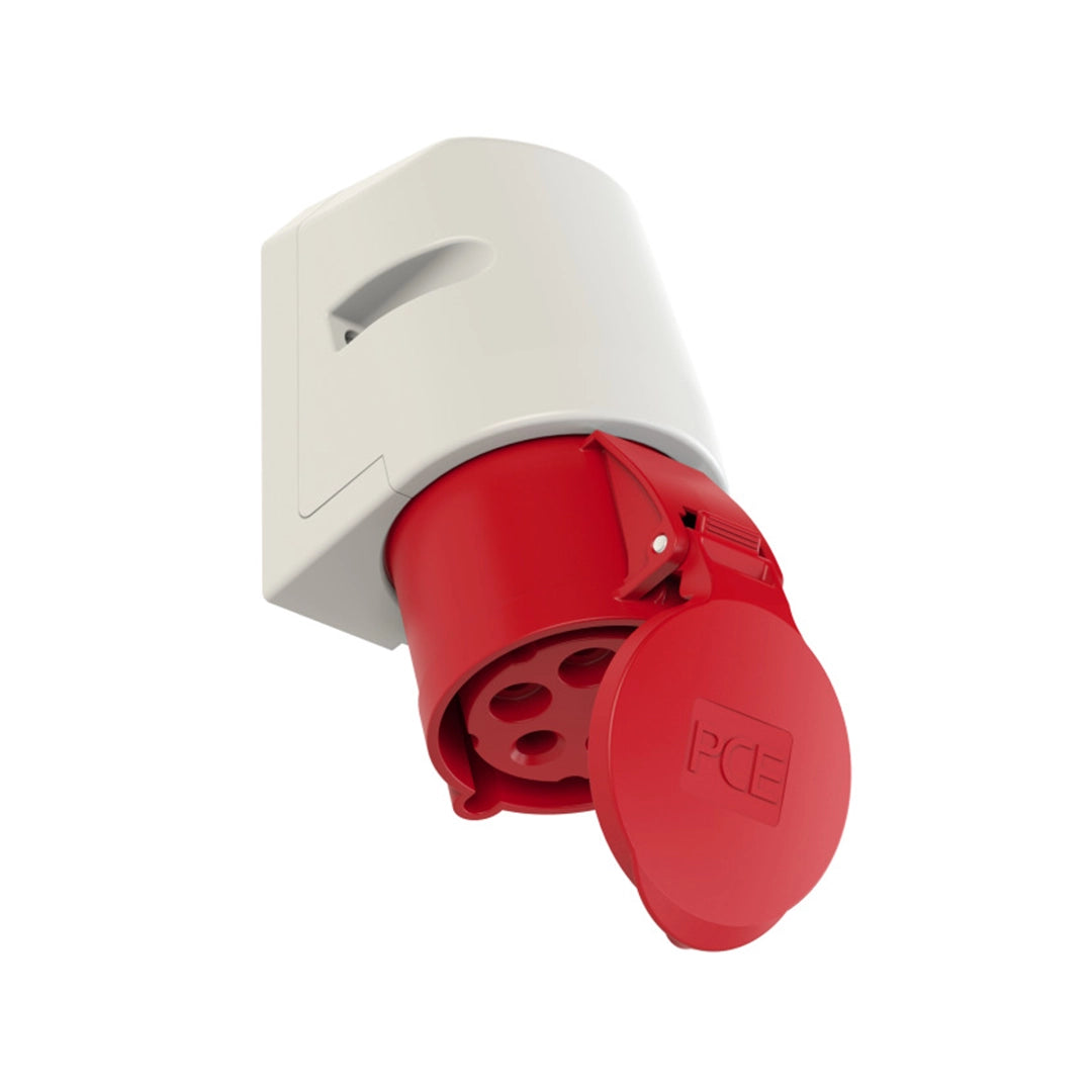 125-6 | PCE | Well Socket Outlet 32 A 3P + N + E IP 44