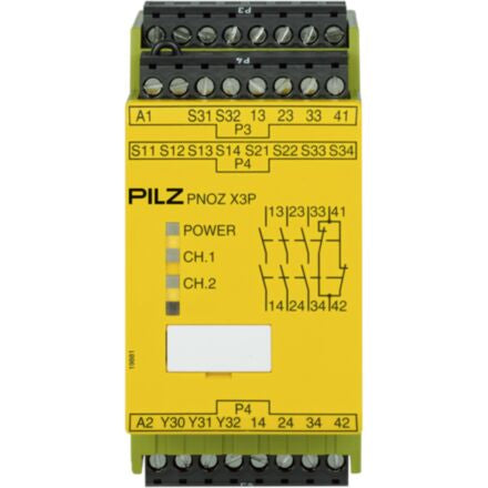 777310 | PILZ | PNOZ X3P 24VDC 24VAC 3n/o 1n/c 1so