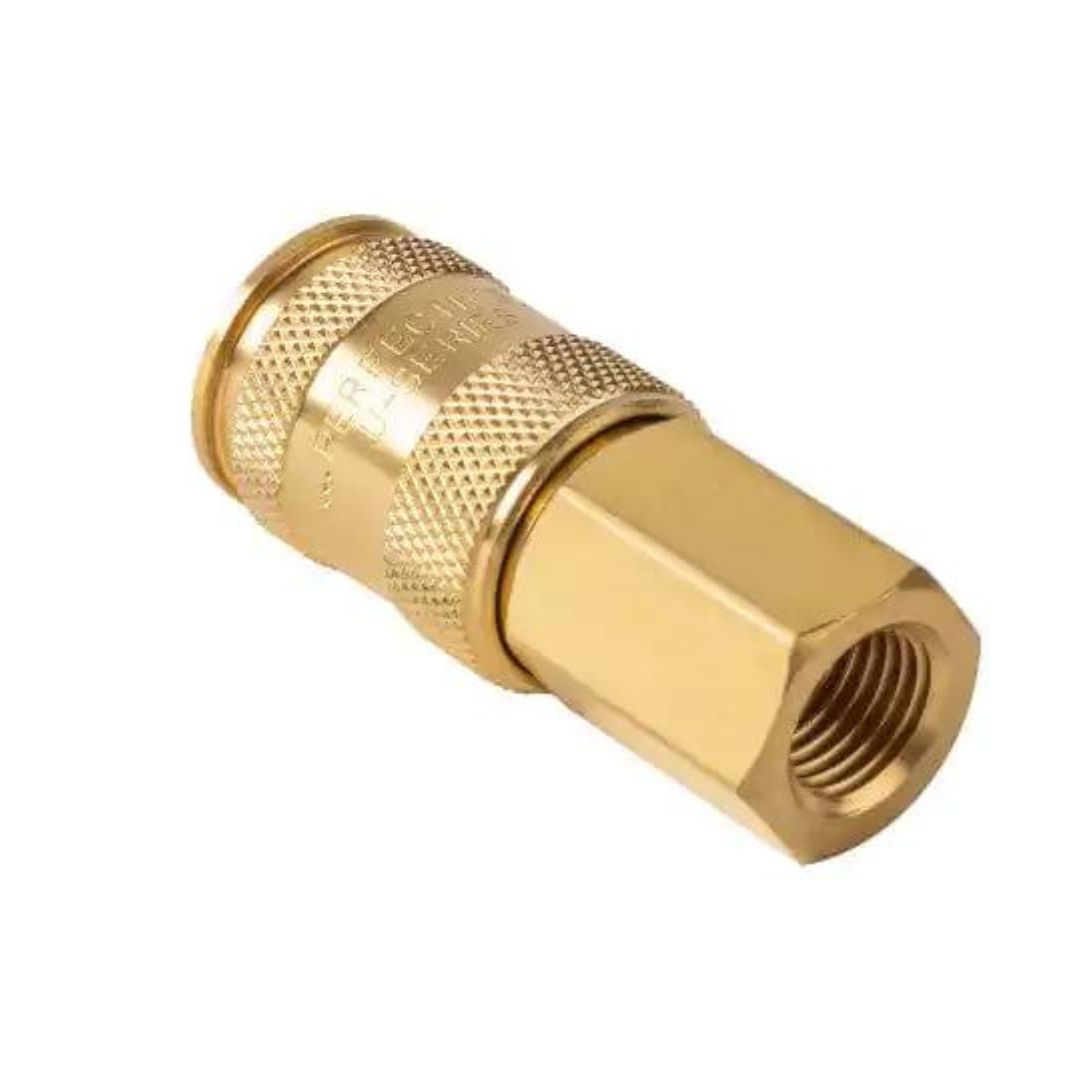 FIT00169 | ZEPHYR | Brass 1/4" Universal Coupler With 1/4" F -NP T