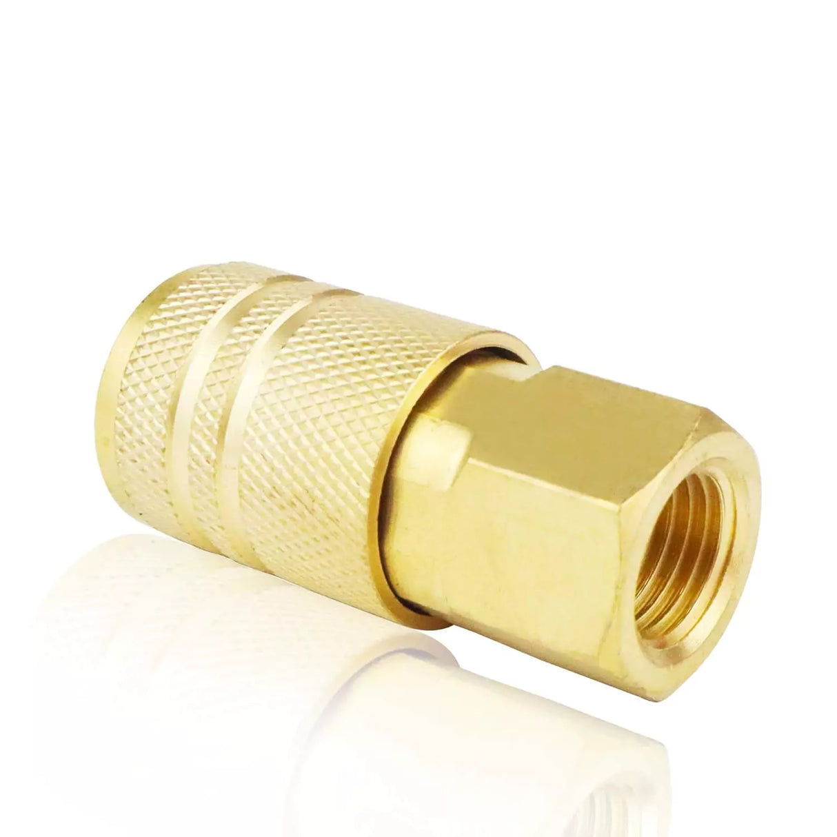 FIT00170 | ZEPHYR | Brass 1/4" Industrial Plug With 1/4" F -NPT