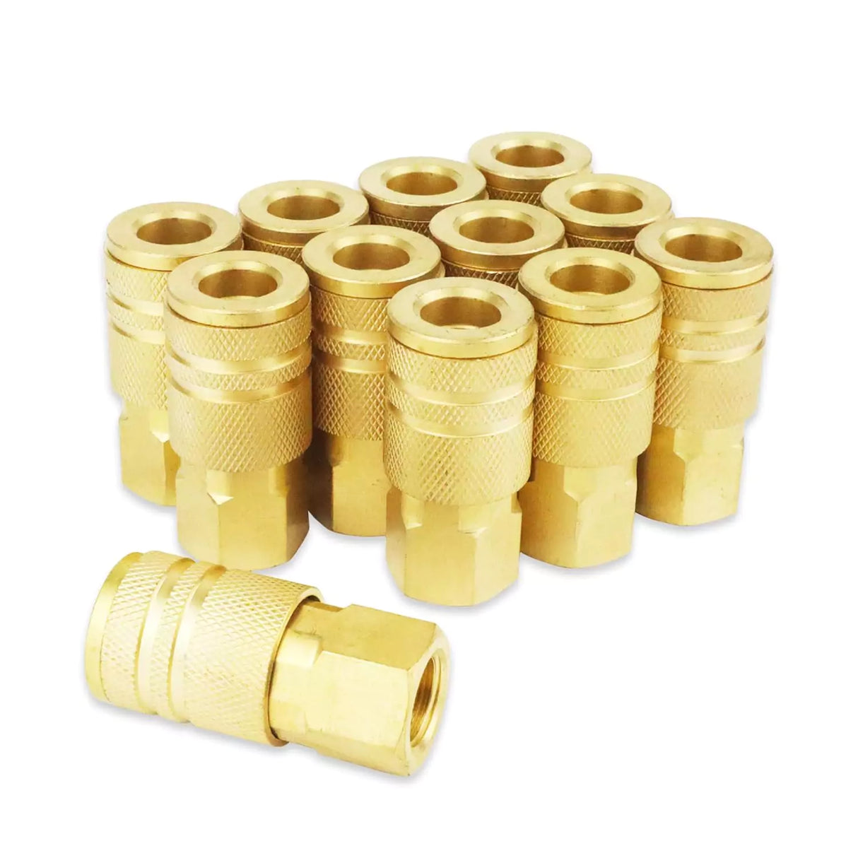 FIT00170 | ZEPHYR | Brass 1/4" Industrial Plug With 1/4" F -NPT